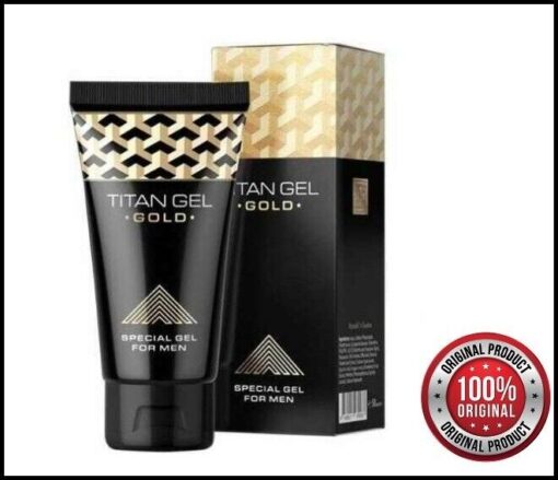 TITAN GEL GOLD per allungamento e ingrandimento del pene con potente erezione